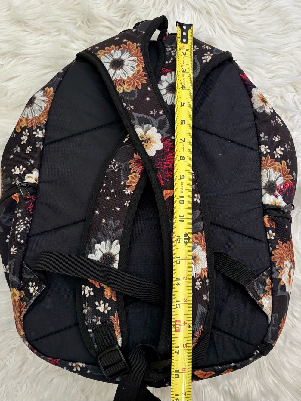 Dakine Floral Prom 25L Backpack Laptop School Storage Travel Bag Black Floral - Picture 13 of 16
